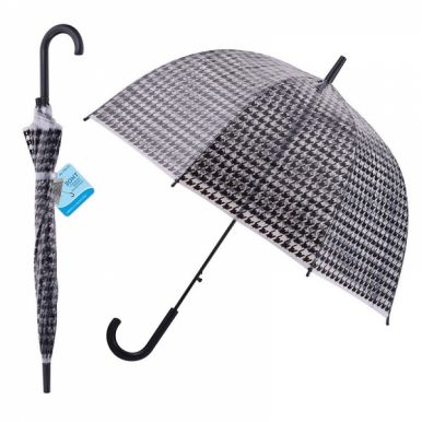 Зонт полуавтомат дизайн гусиные лапки 80см FX24-32