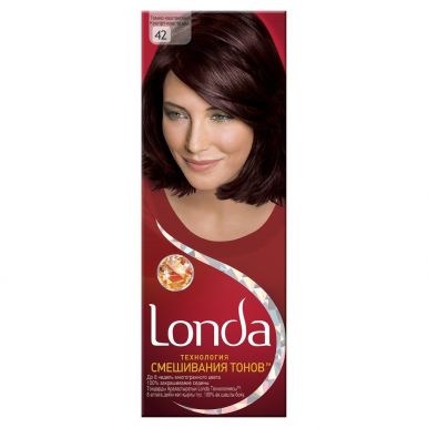 Londa Color крем-краска, тон 42, цвет: темно-каштан