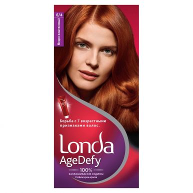 LONDA Age Defy Крем-краска для волос стойкая 6/4 Медно-каштановый