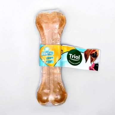 TRIOL косточка жевательная dental 12,5см 50г