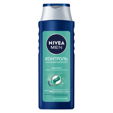 NIVEA MEN шампунь д/волос контроль за сальностью волос 400мл