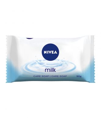 NIVEA мыло туалетное ухаживающее milk 90г