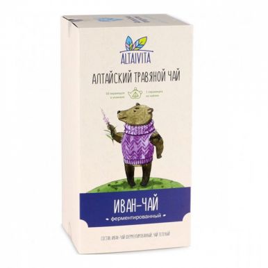 ALTAIVITA иван-чай травяной ферментированный в пирамидках 40г