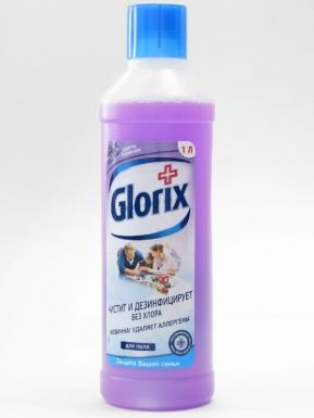 Glorix чистящее средство для пола Цветы лаванды, 1 л