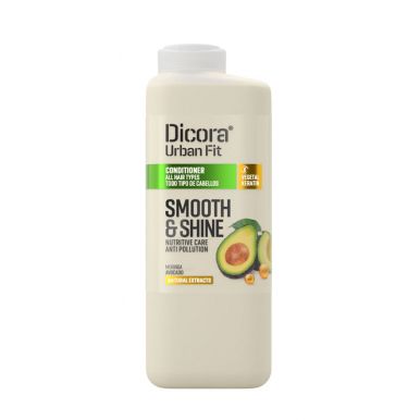 DICORA URBAN FIT кондиционер д/всех типов волос smooth&shine 400мл
