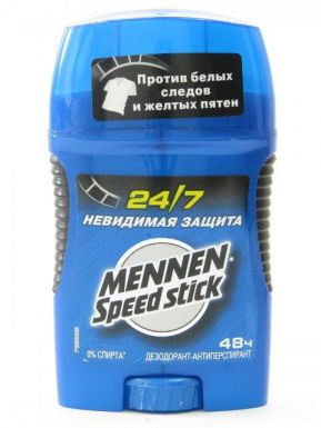 MENNEN US00396A/UA00396A Speed Stick  дезодорант стик Невидимая Защита 50г