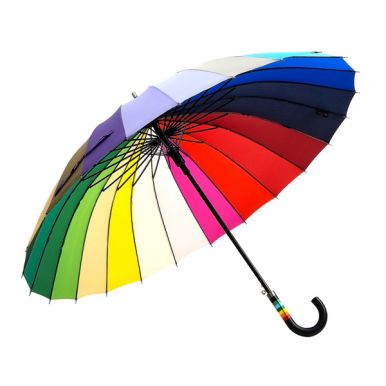 Зонт-трость складной с покрытием из тканых материалов DB7210100