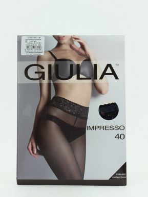 Колготки женские Giulia Impresso 40 ден, размер: 2, цвет: Nero