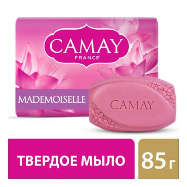 Camay мыло, 85 гр, Mademoiselle Аромат цветка лотоса