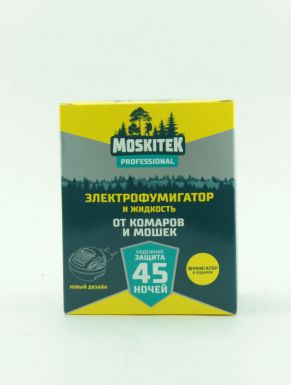 Moskitek Набор от комаров 45ночей 30мл 1,3%пралл