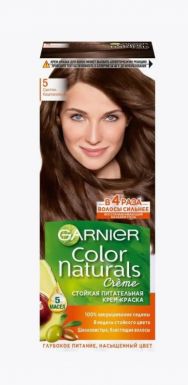 GARNIER COLOR NATURALS крем-краска д/волос т.5 светло каштановый