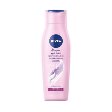 NIVEA шампунь-молочко д/волос здоровый блеск 250мл 88615