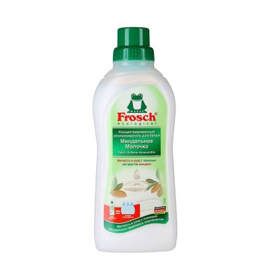 Frosch концентрированный ополаскиватель для белья, Миндальное молочко, 750 мл