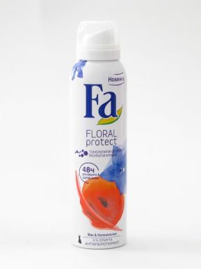 FA deo aerosol Floral Protect Мак & Колокольчик, 150 мл
