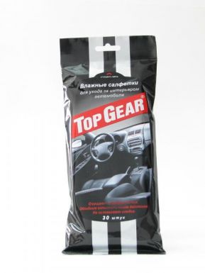 Top Gear №30 салфетки влажные для салона, артикул: 48039