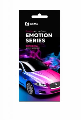 GRASS ароматизатор воздуха д/авто картон emotion series euphoria