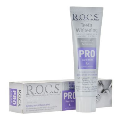 ROCS Pro зубная паста Деликатное отбеливание Fresh Mint, 135 г