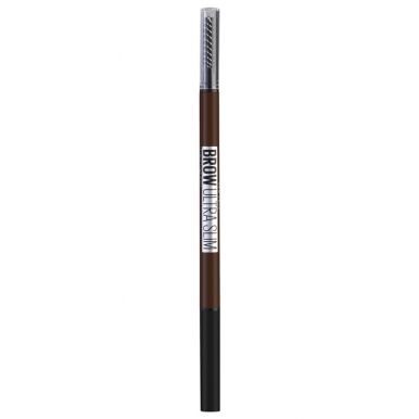 Maybelline карандаш Brow Ultra Slim, карандаш + щеточка, тон 03, теплый коричневый, 1 г