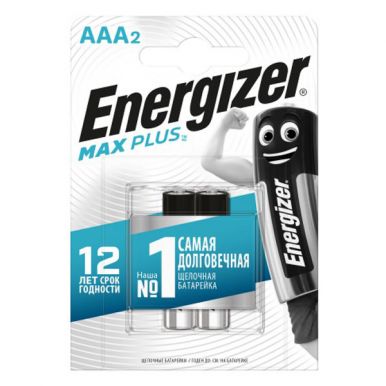 ENERGIZER Батарейка Max Plus LR03 AAA упаковка, 2 шт