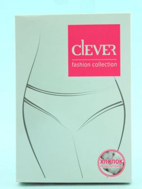 CLEVER C738 Трусы жен Clever (52-2XL,ванильный-розовый)