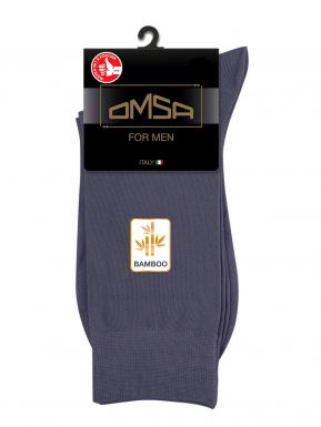 Omsa носки мужские Классик 205 Бамбук, гриджио скуро, размер: 45-47