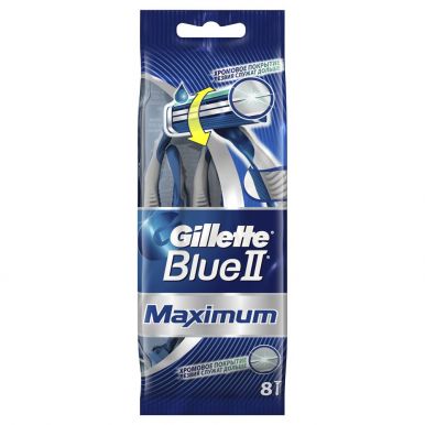 GILLETTE станок одноразовый муж. blue-2 max 6+2шт 693/859
