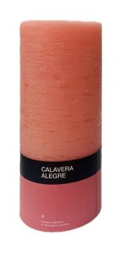 CALAVERA ALEGRE свеча столбик фламинго 66*15см