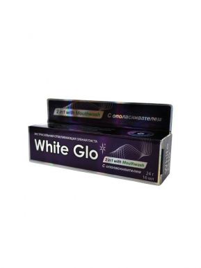 White Glo Зубная паста отбеливающая 2в1 с ополаскивателем для полости рта, 24 гр