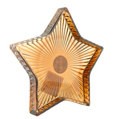 Тарелка в форме звезды , разм.23x23x2.6cm, цв. в ассортименте ASH510910/4