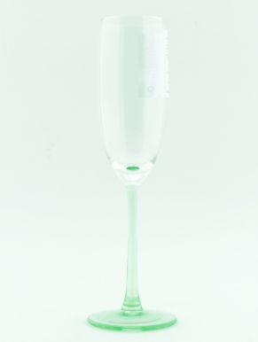 Бокал для шампанского, 190 мл, цвета, ножки зелёный, артикул: CC7001260