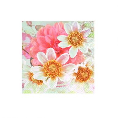 PAW салфетки ланч столовые нежные соцветия 3сл. 33*33см 20шт 200358