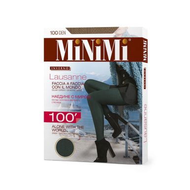 Колготки женские  Minimi Lausanne 100 ден, cappuccino min, р.2/S
