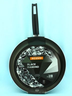 Сковорода Black Diamond BC-005, d=28 cм