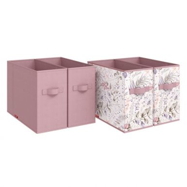 BOTANIC LILAC набор коробов стеллажные 31*31*15см 4шт BL-BOX-2S2F