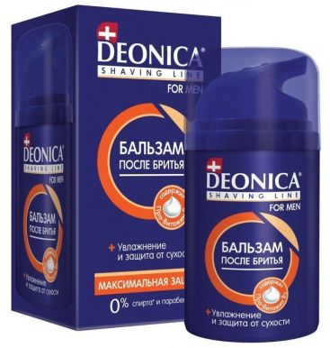 DEONICA FOR MEN бальзам после бритья максимальная защита 50мл