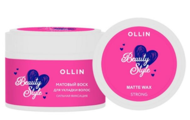 OLLIN BEAUTY STYLE воск д/укладки волос матовый сильной фиксации 50г