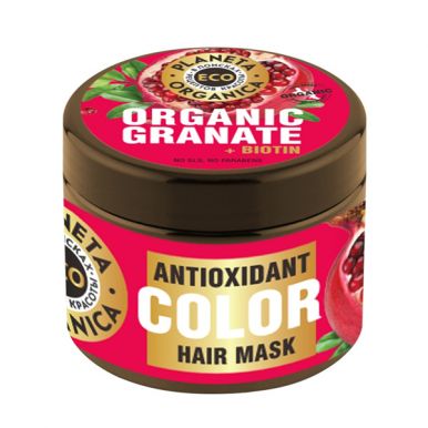 Planeta Organica Eco маска для волос Organic Granate + Biotin, 500 мл