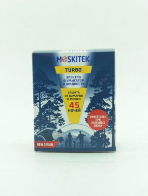 Moskitec Turbo Комплект: прибор+жидкость от комаров 30 ночей