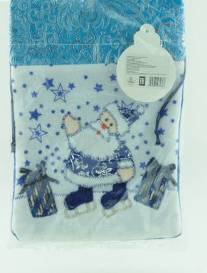 NC15-830 Подарочная упаковка Новый Год. Мешок с Дедом Морозом