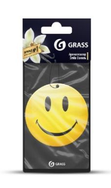 GRASS ароматизатор картон смаил ваниль