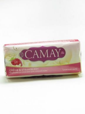 CAMAY мыло 85г Creme and Strawberry /697