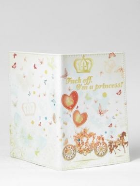 Обложка для паспорта "Princess" PS-GL-0040