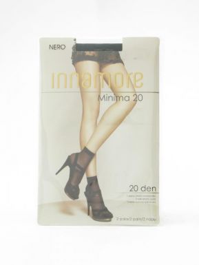 Innamore  носки MINIMA 20 (2 пары) цвет NERO