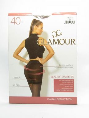 Glamour колготки BEAUTY SHAPE 40 р. 5-XL цвет GLACE