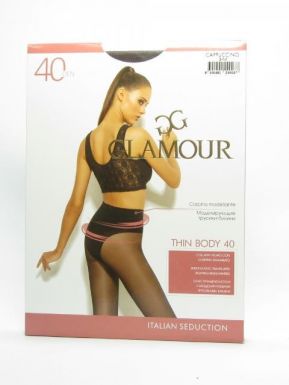 Glamour колготки THIN BODY 40 р. 3-M цвет CAPPUCCINO