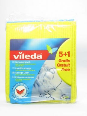 VILEDA Губчатая салфетка 5+1шт. для плиты 125316