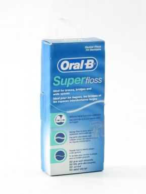ORAL-B Зубная нить Super Floss (223/952)