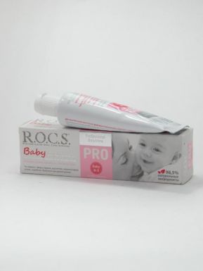 ROCS PRO Baby Зубная паста Минеральная защита и нежн. уход 45г