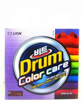 CJ LION Стир/порошок "Beat Drum Color" 2500гр для цветного белья автомат (коробка)__