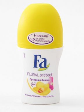 FA deo-roll-on 50мл Floral Protect Орхидея & Фиалка